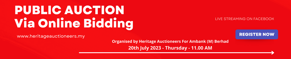 Banner Auction 20 July 2023
